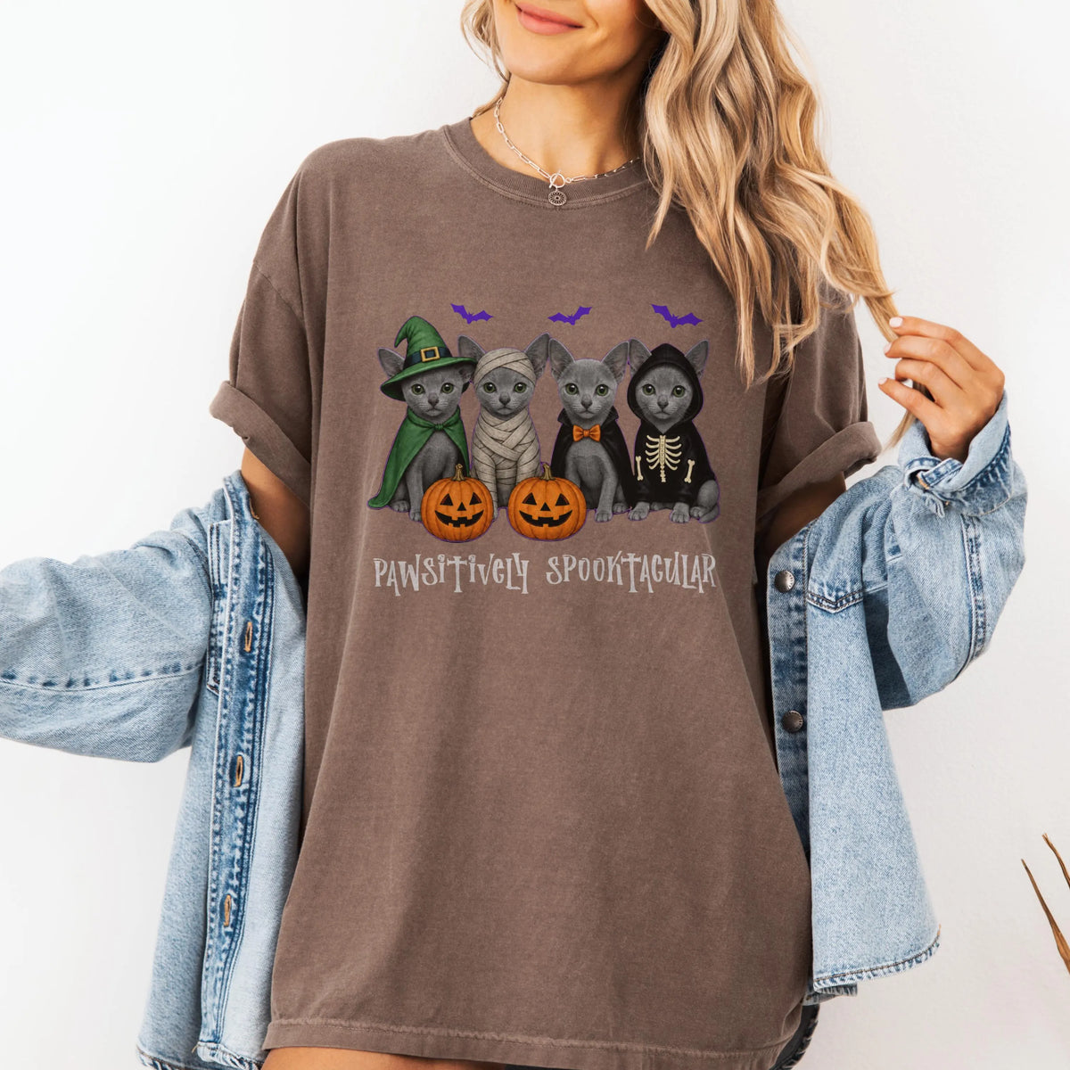 Russian Blue Halloween Shirt