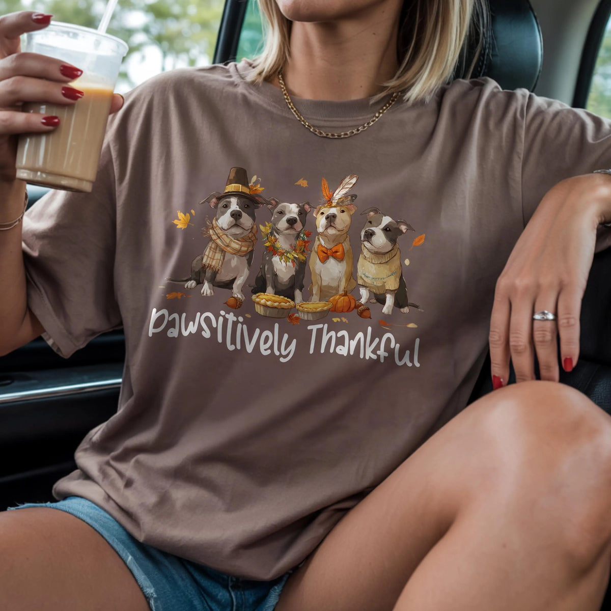 Pitbull Thanksgiving Shirt