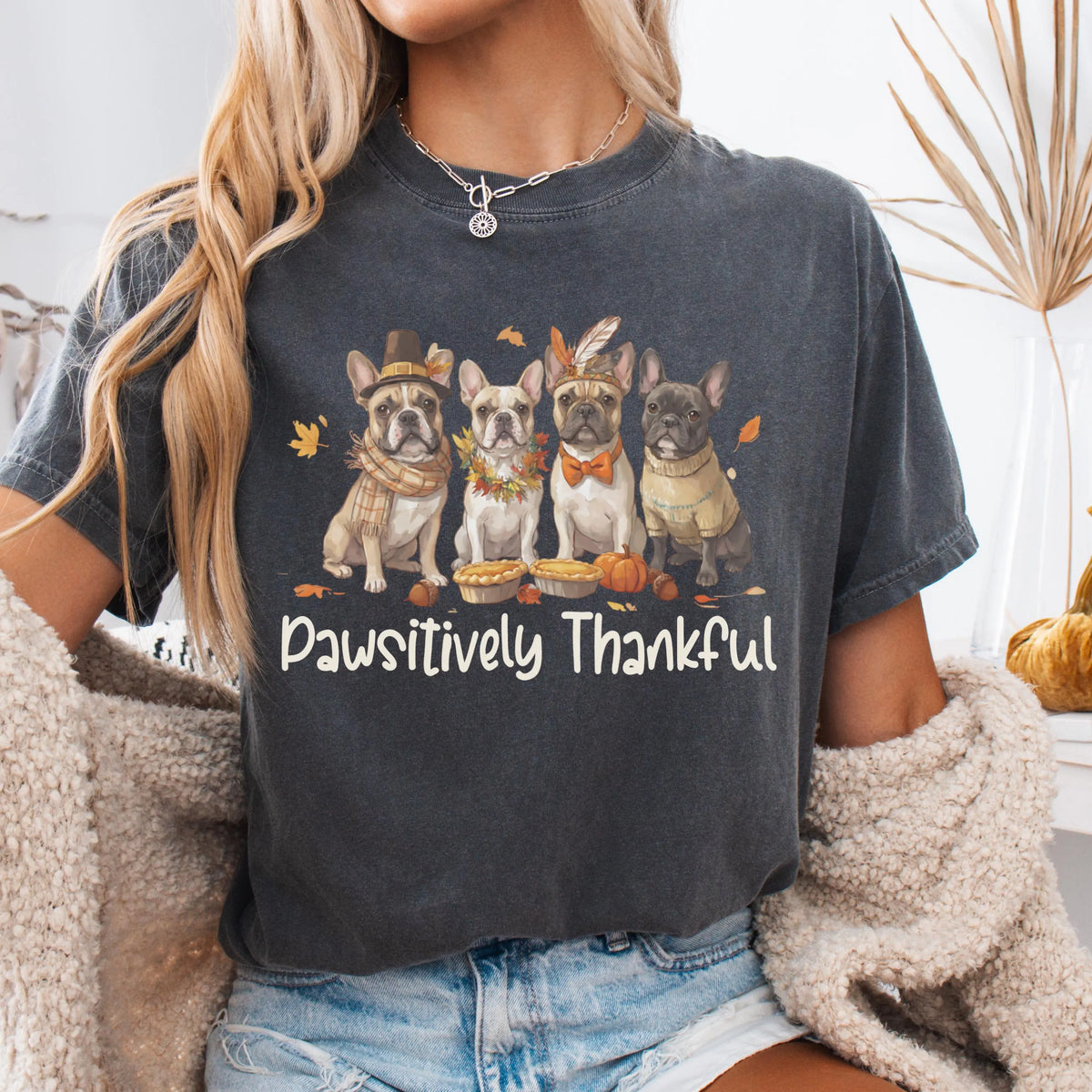 French Bulldog Thanksgiving Shirt