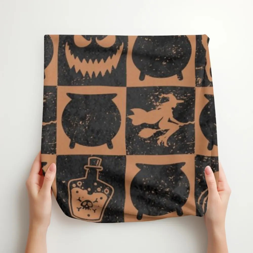 Witchy Cat Coven Blanket