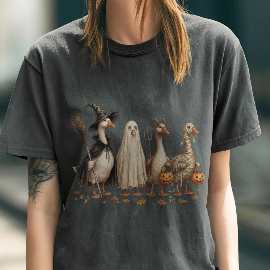 Trick or Treat Goose Shirt