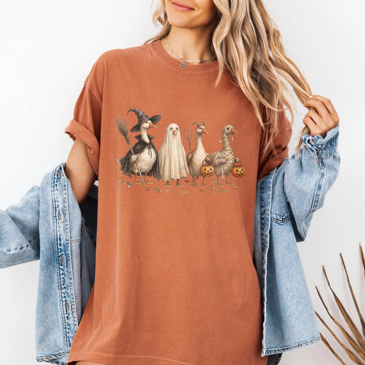 Trick or Treat Goose Shirt