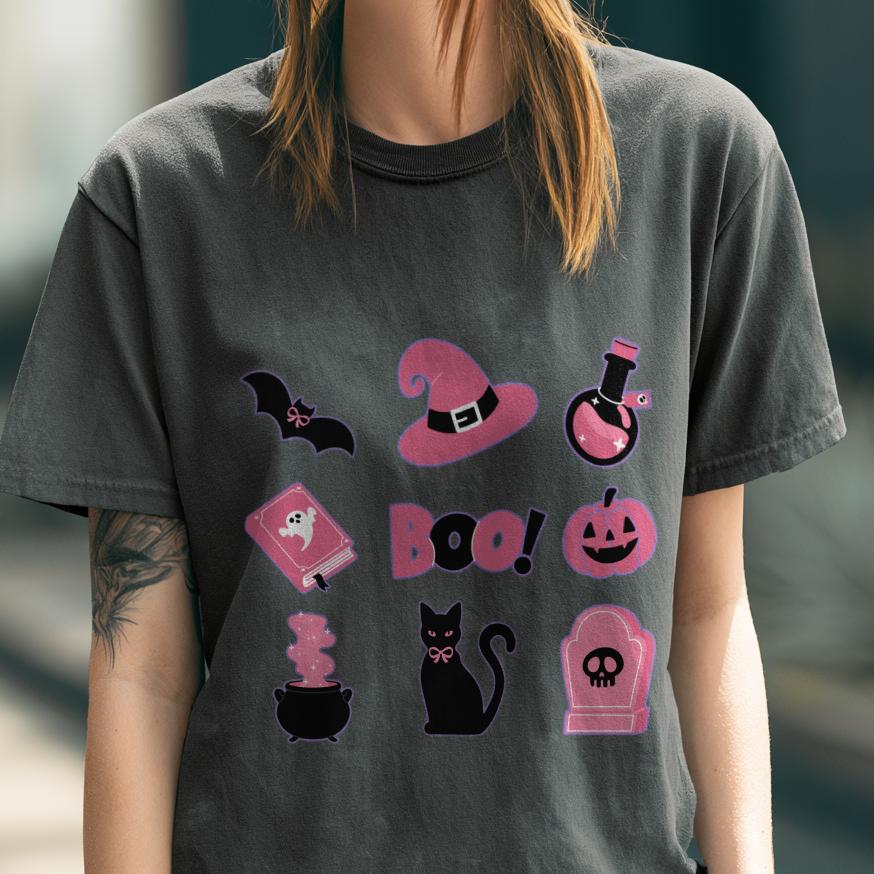 Pink Pastel Halloween Shirt