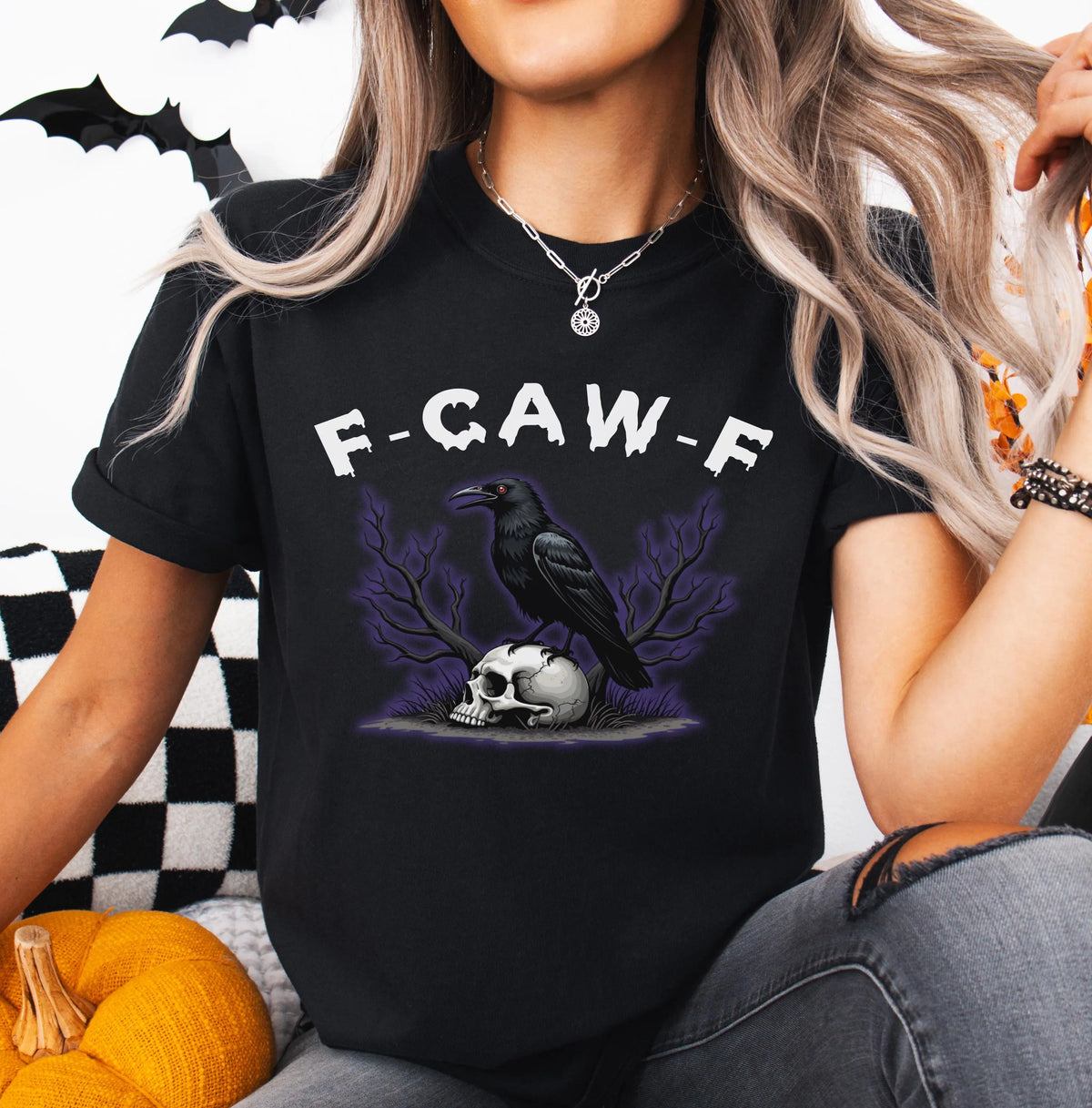 F-CAW-F Funny Crow Shirt