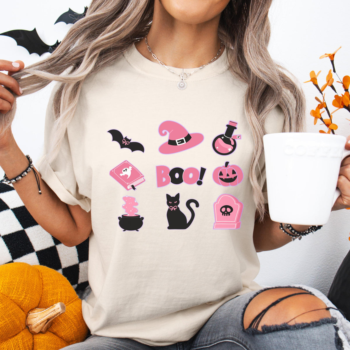 Pink Pastel Halloween Shirt