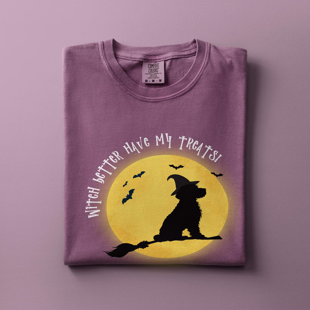 Goldendoodle Witch Halloween Shirt