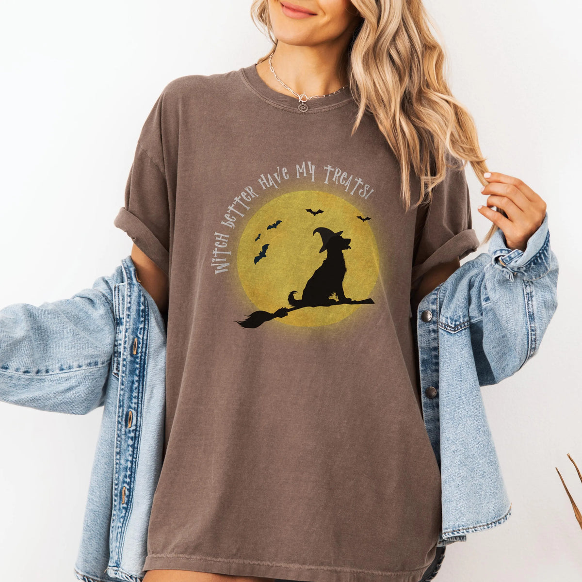 Golden Retriever Witch Halloween Shirt