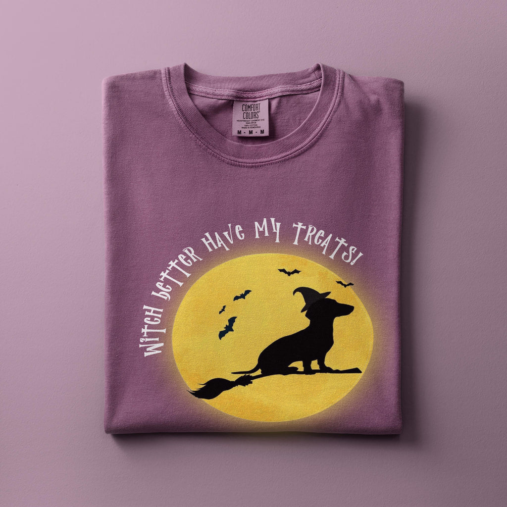 Dachshund Witch Halloween Shirt