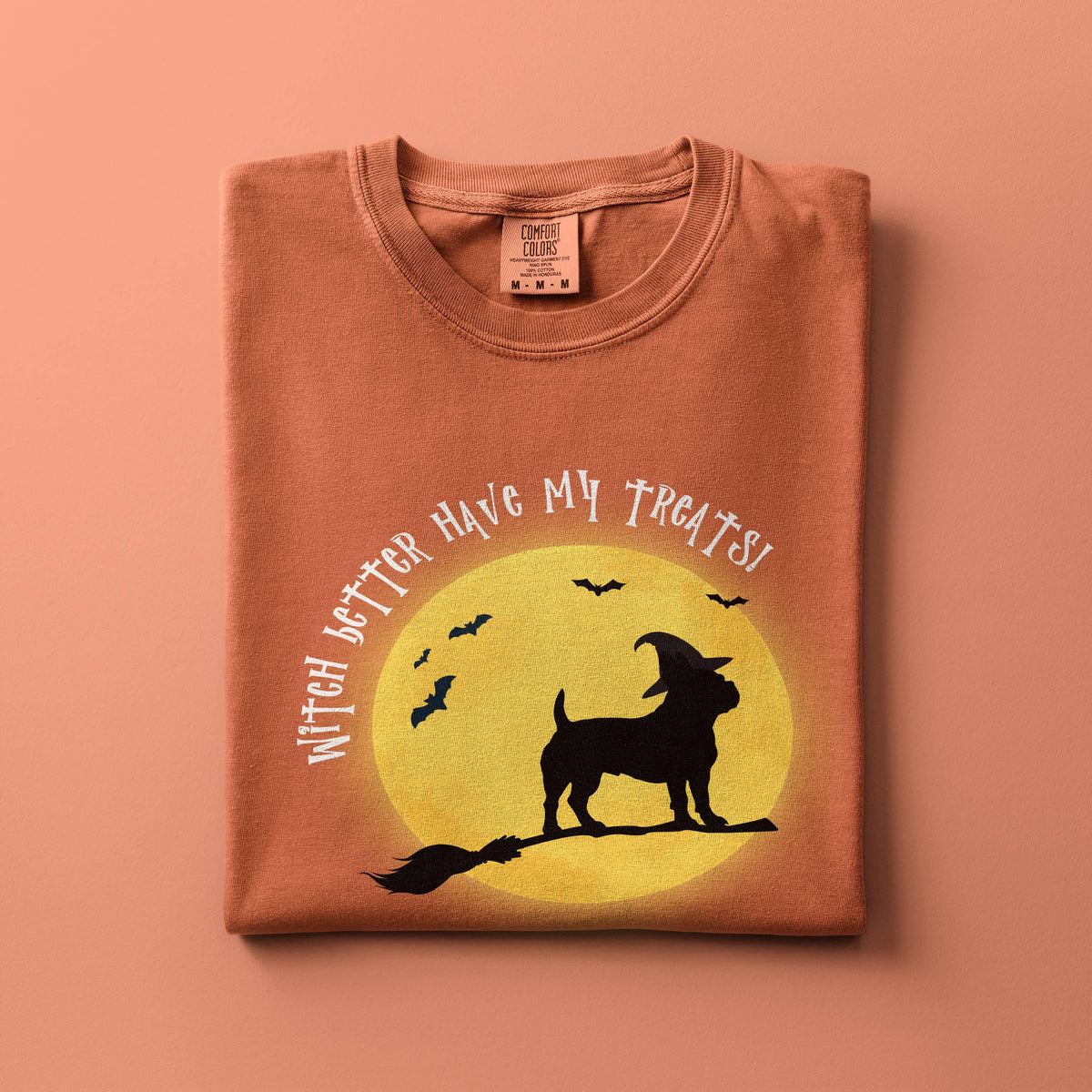 French Bulldog Witch Halloween Shirt