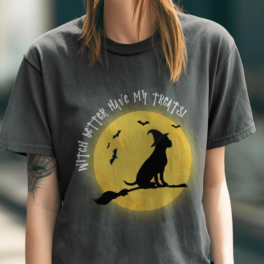 Cane Corso Witch Halloween Shirt