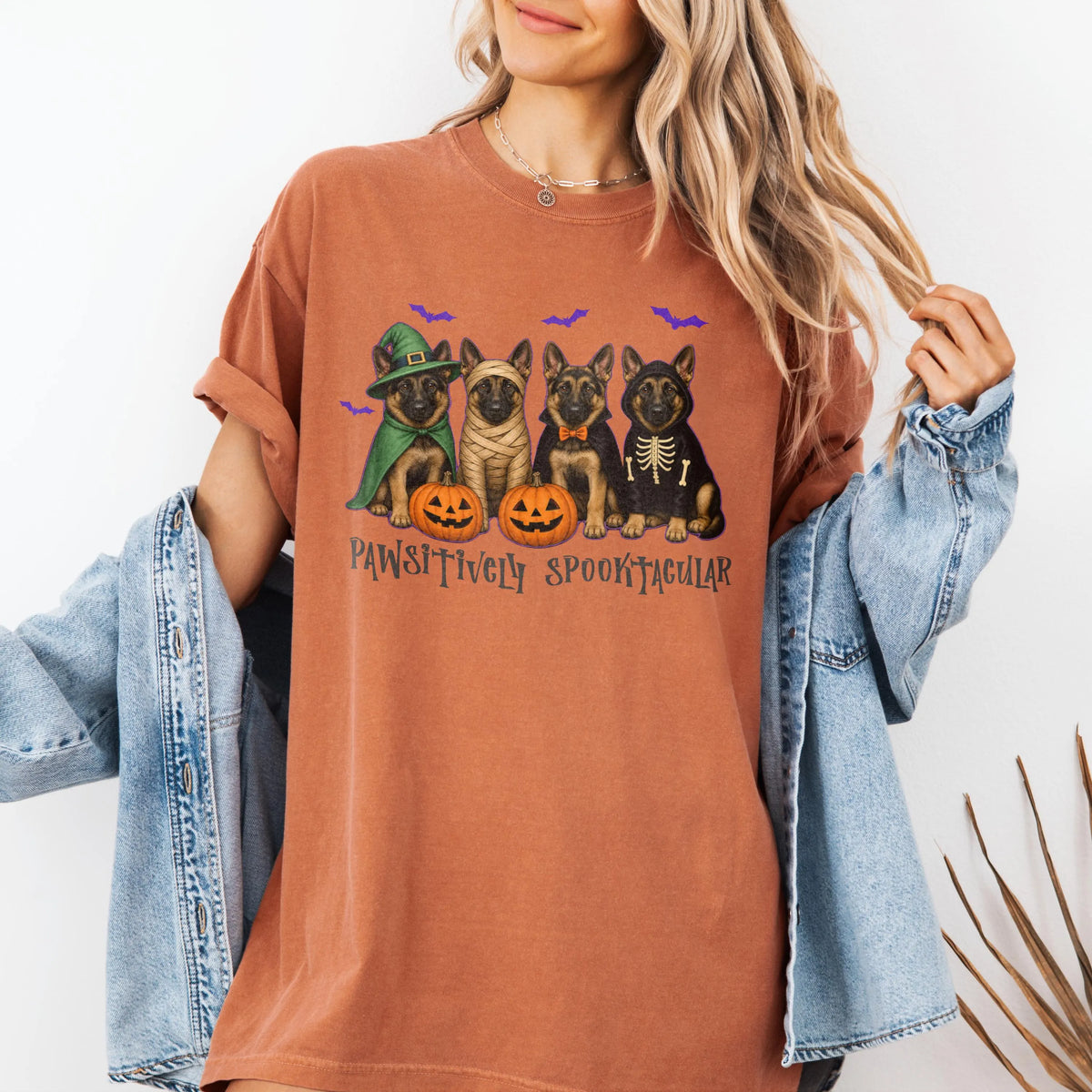German Shepherd Halloween Shirt