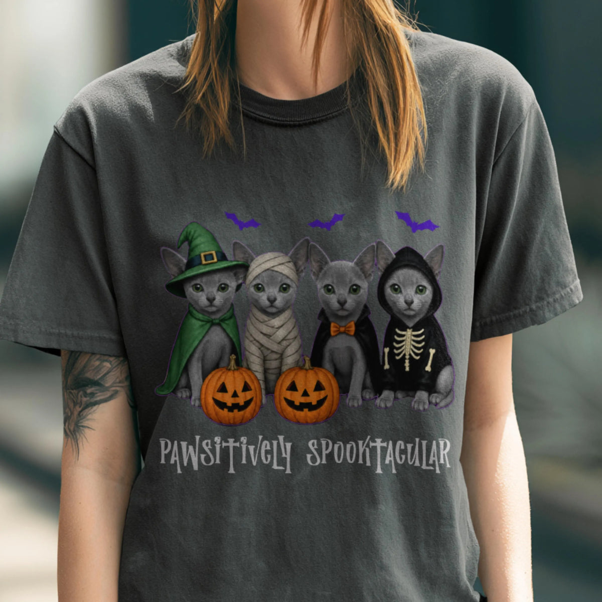 Russian Blue Halloween Shirt
