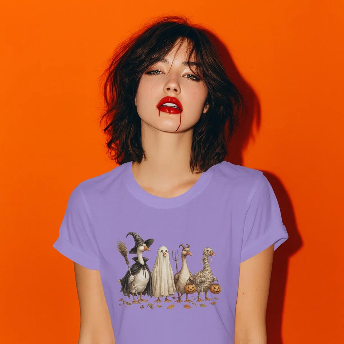 Trick or Treat Goose Shirt