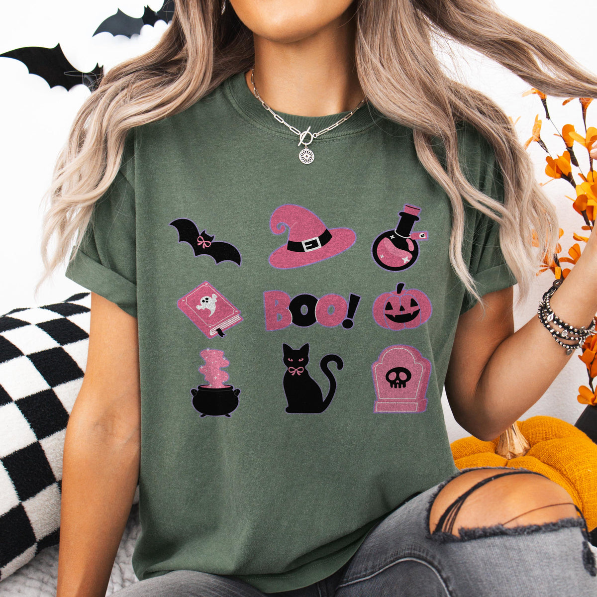 Pink Pastel Halloween Shirt