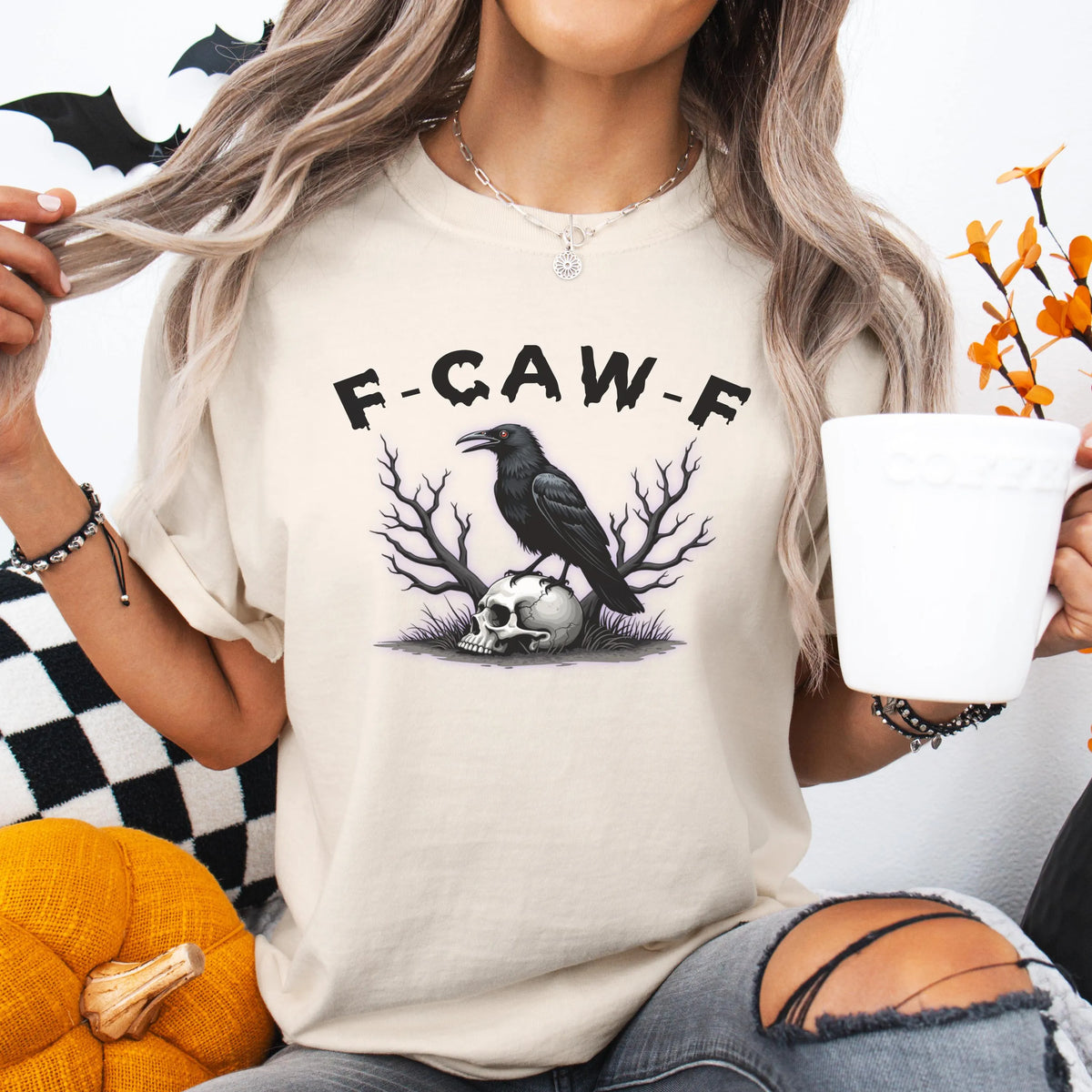 F-CAW-F Funny Crow Shirt
