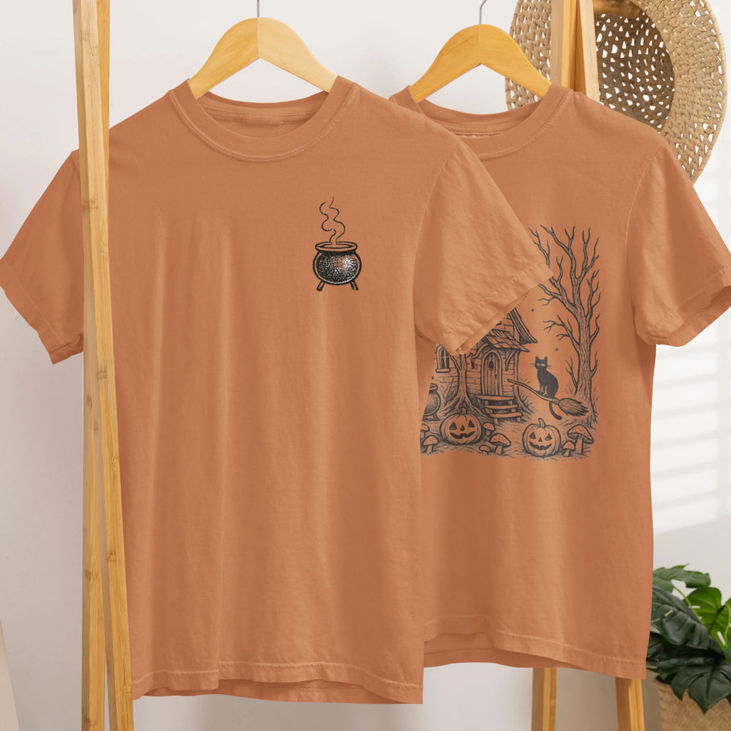 Witch Cottage Back Print Shirt