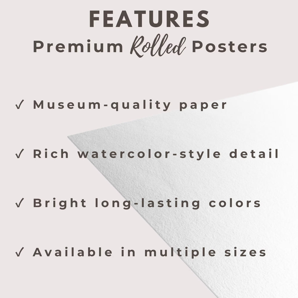 Custom Watercolor Pet Portrait Poster