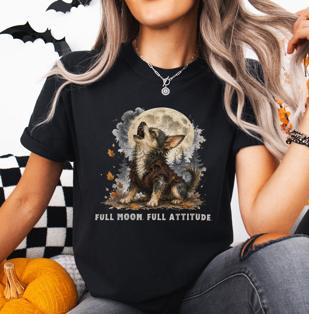 Werewolf Chihuahua Halloween Shirt