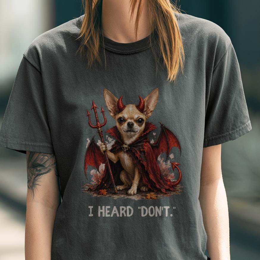 Devil Chihuahua Halloween Shirt