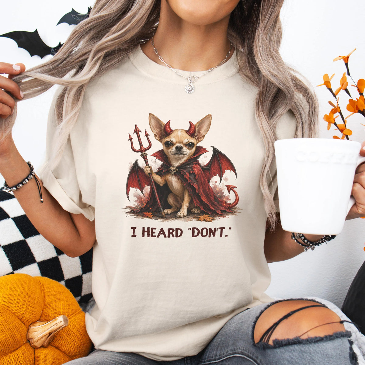 Devil Chihuahua Halloween Shirt
