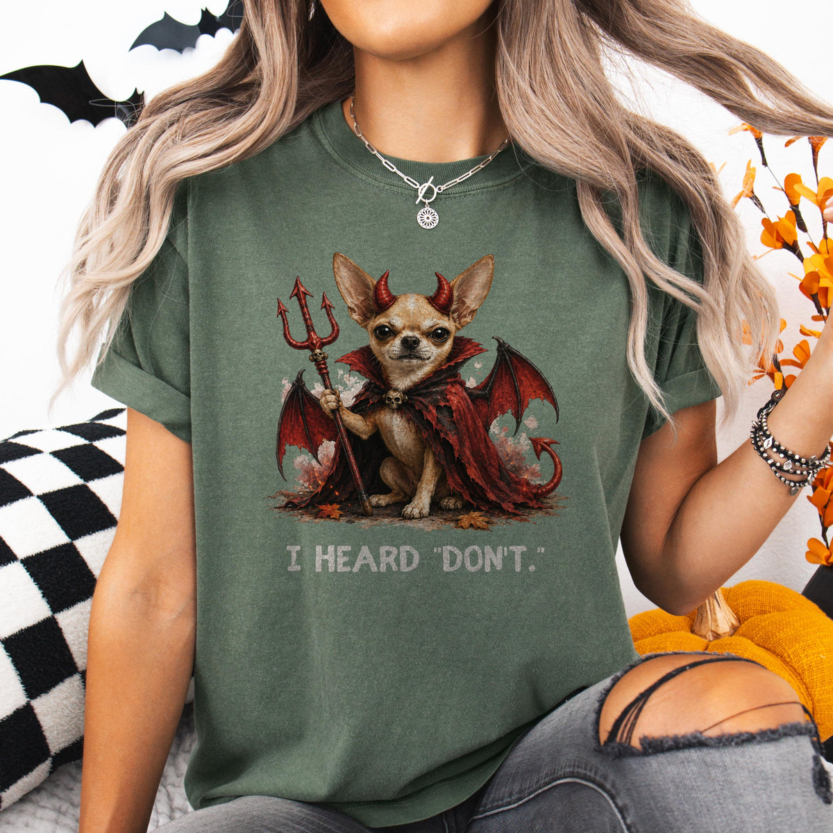 Devil Chihuahua Halloween Shirt