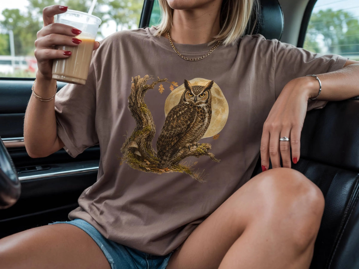 Cottagecore Barn Owl Tee