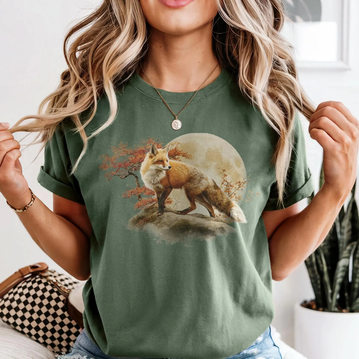 Cottagecore Fox Shirt