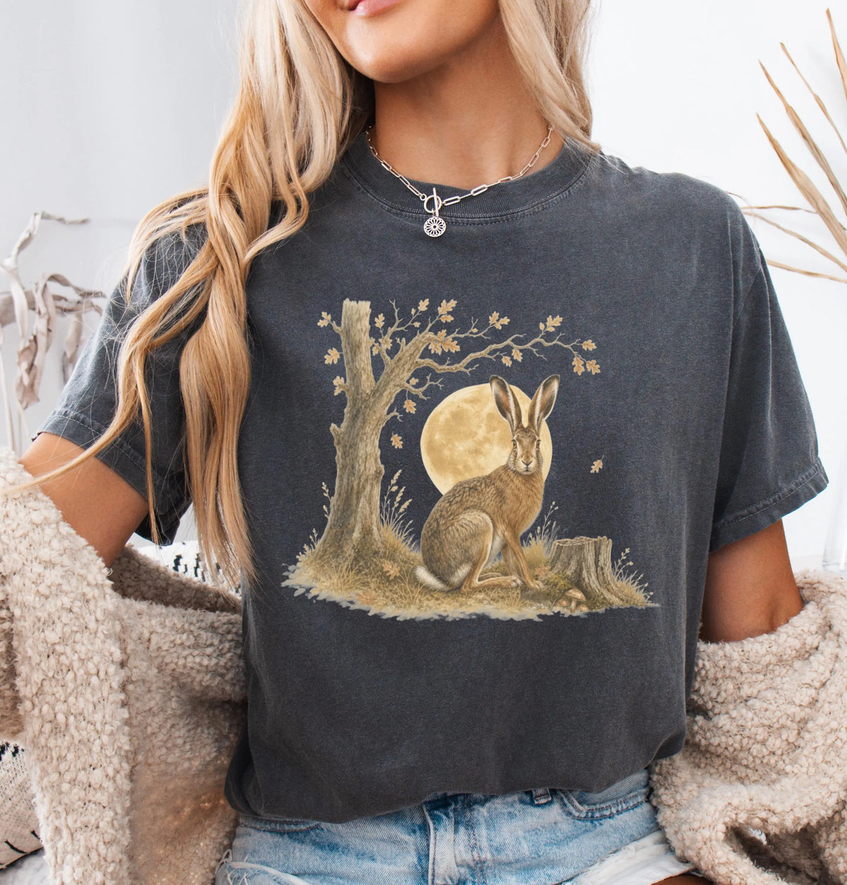 Cottagecore Rabbit T-Shirt