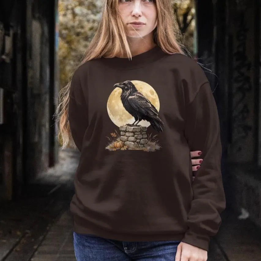 Gothic Raven Sweatshirt