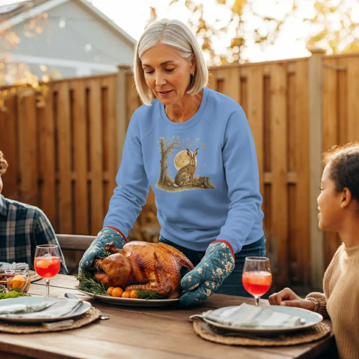 Cottagecore Rabbit Crewneck