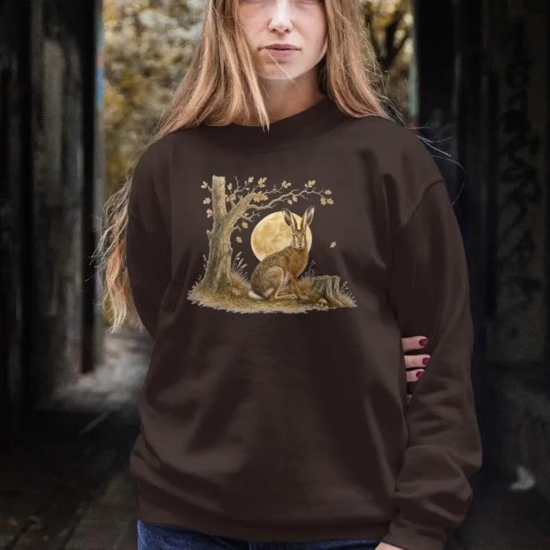 Cottagecore Rabbit Crewneck