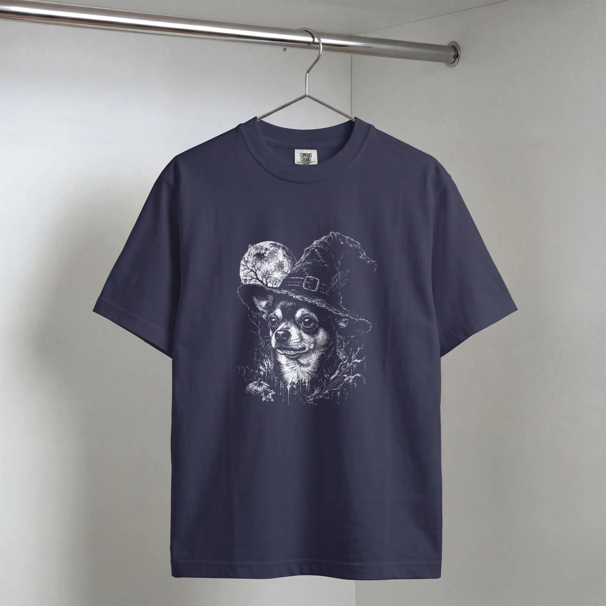 Chihuahua Witch Hat Halloween Shirt
