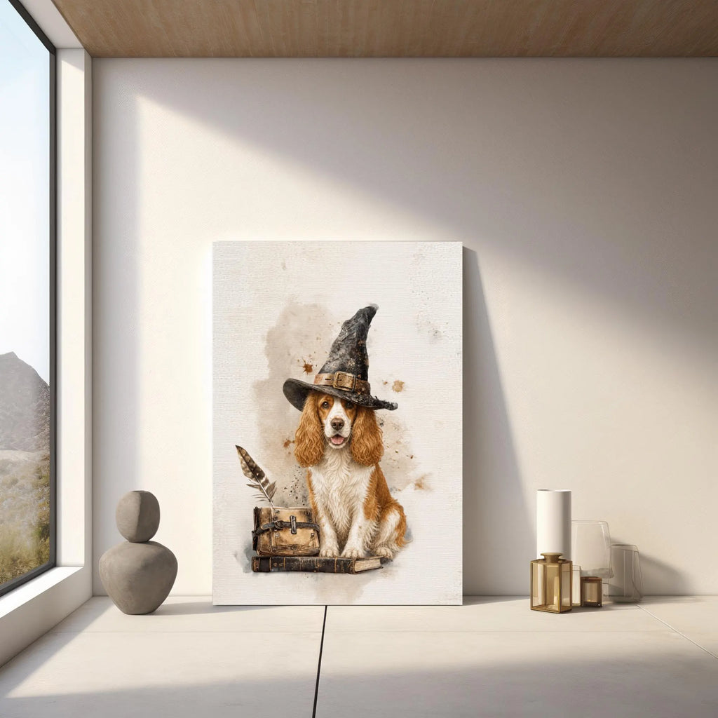 Cocker Spaniel Witch Poster