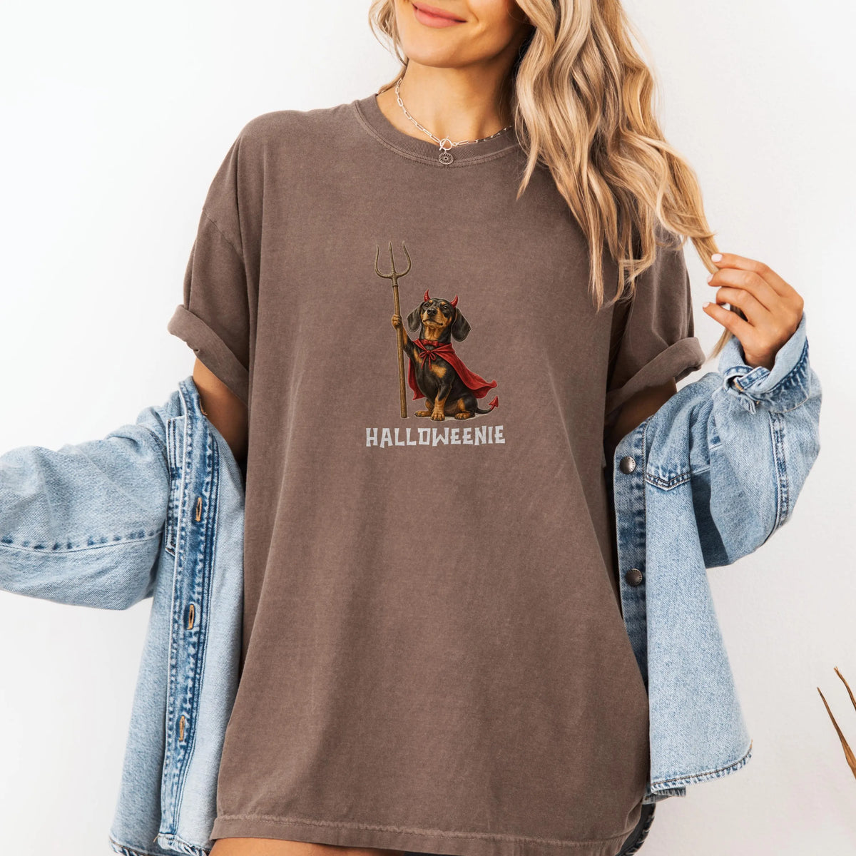 Devil Dachshund Halloween Shirt