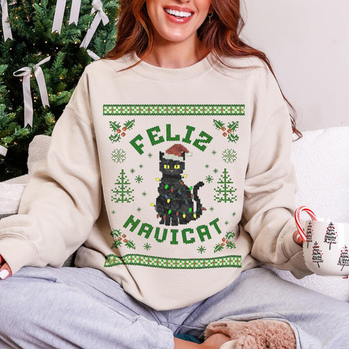 "Feliz Navicat" Christmas Sweatshirt