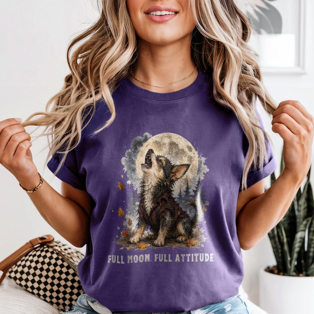 Werewolf Chihuahua Halloween Shirt