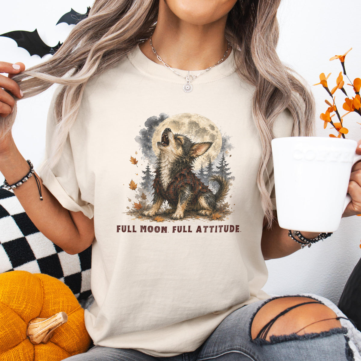 Werewolf Chihuahua Halloween Shirt