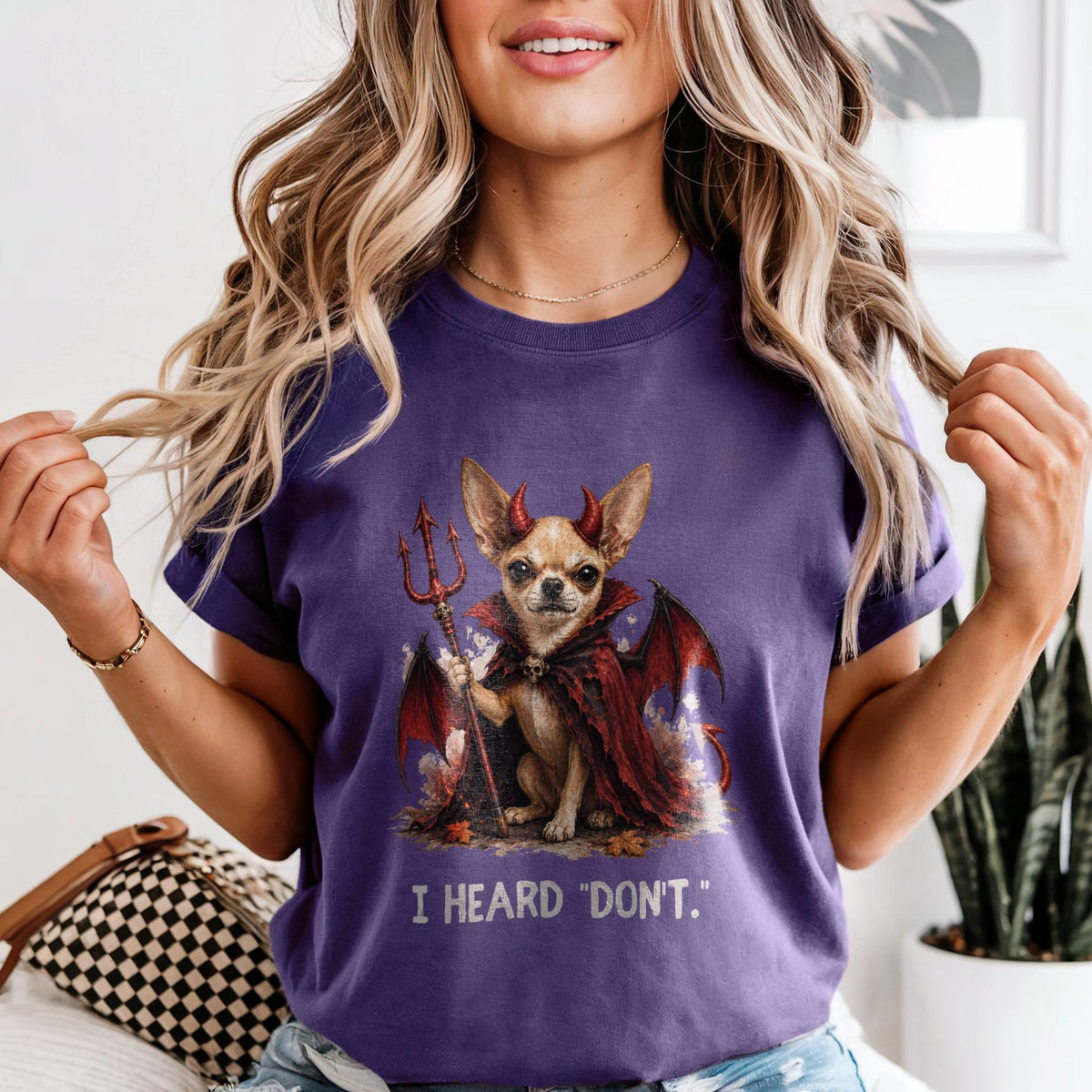 Devil Chihuahua Halloween Shirt