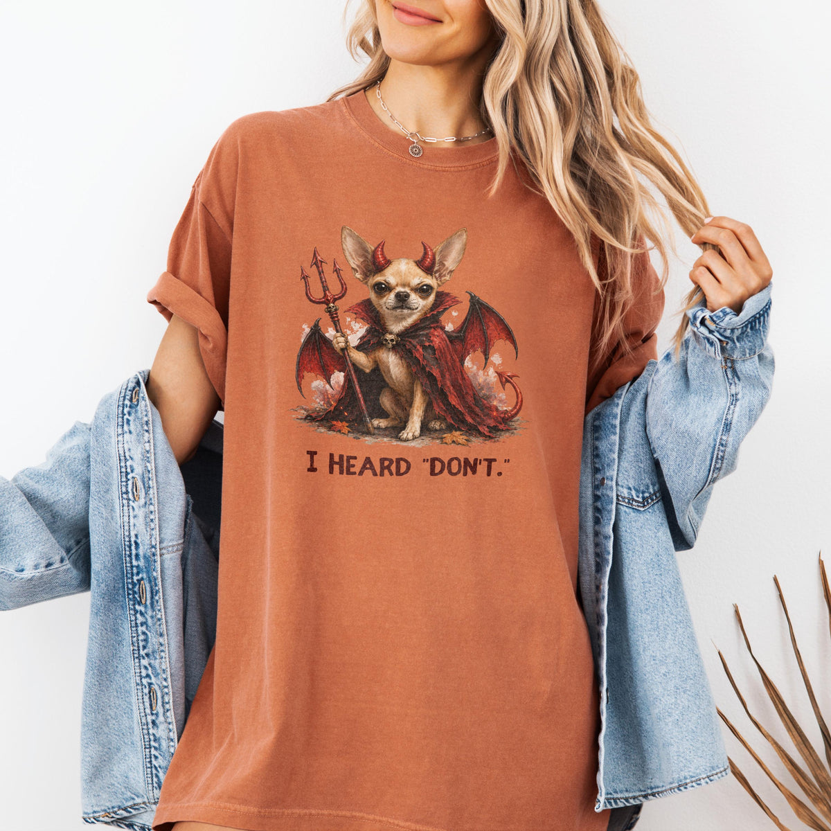 Devil Chihuahua Halloween Shirt