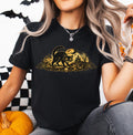 Vintage Gothic Black Cat Shirt