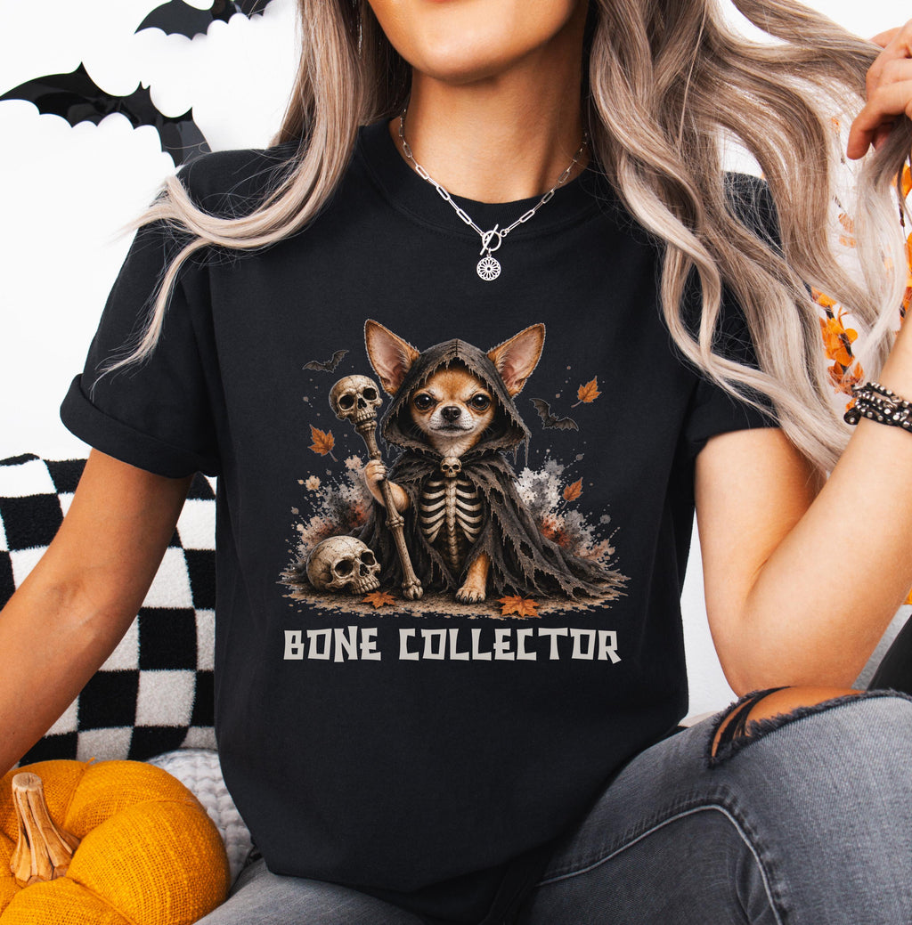 Skeleton Chihuahua Halloween Shirt