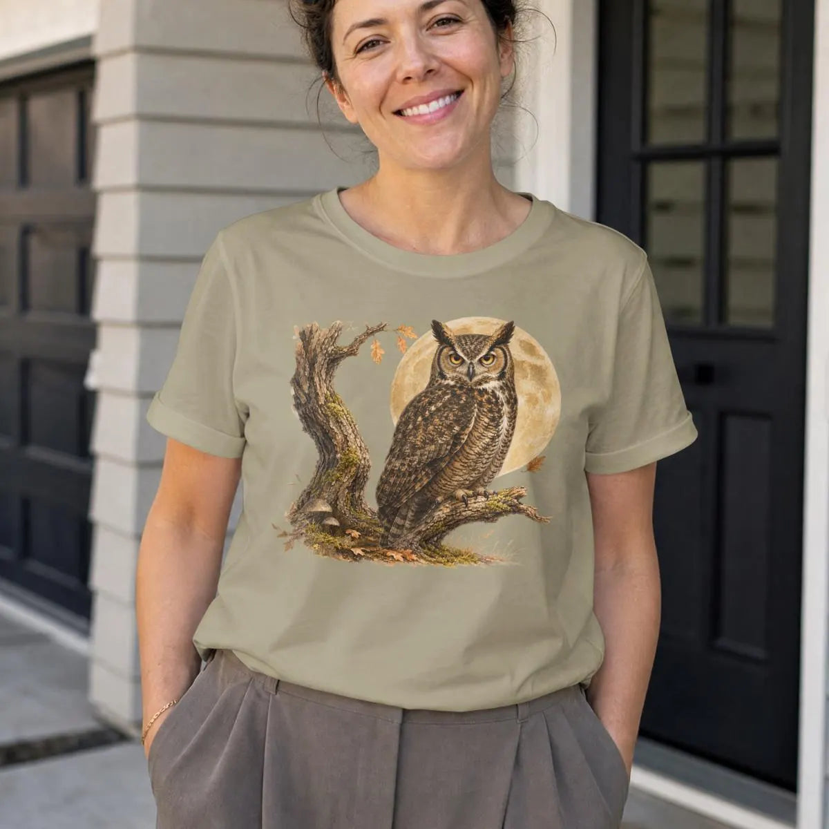 Cottagecore Barn Owl Tee