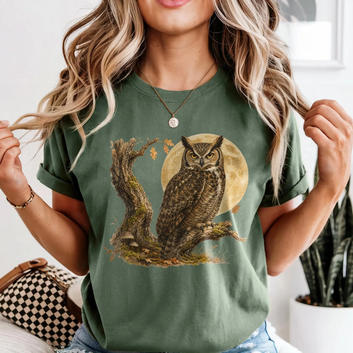 Cottagecore Barn Owl Tee