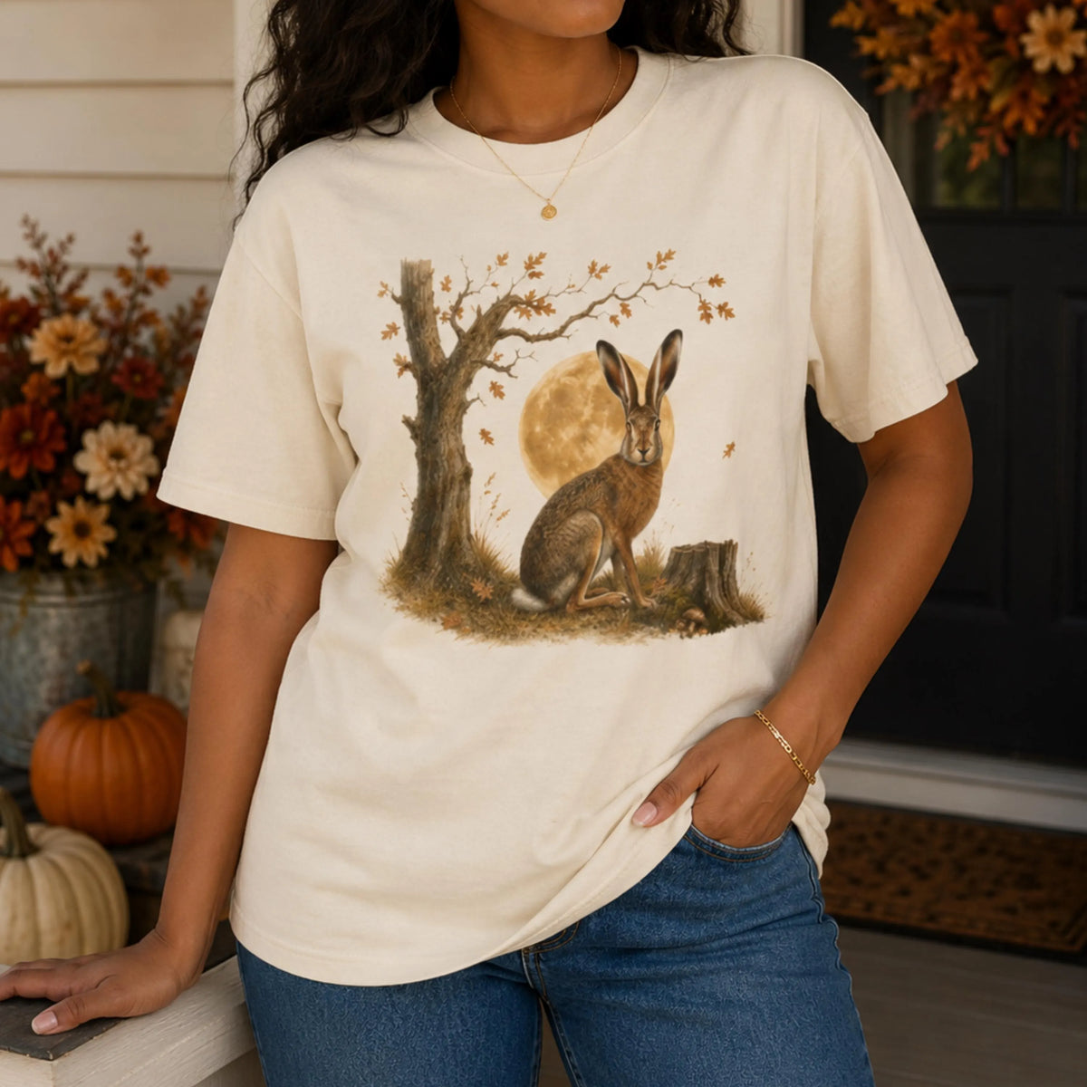Cottagecore Rabbit T-Shirt