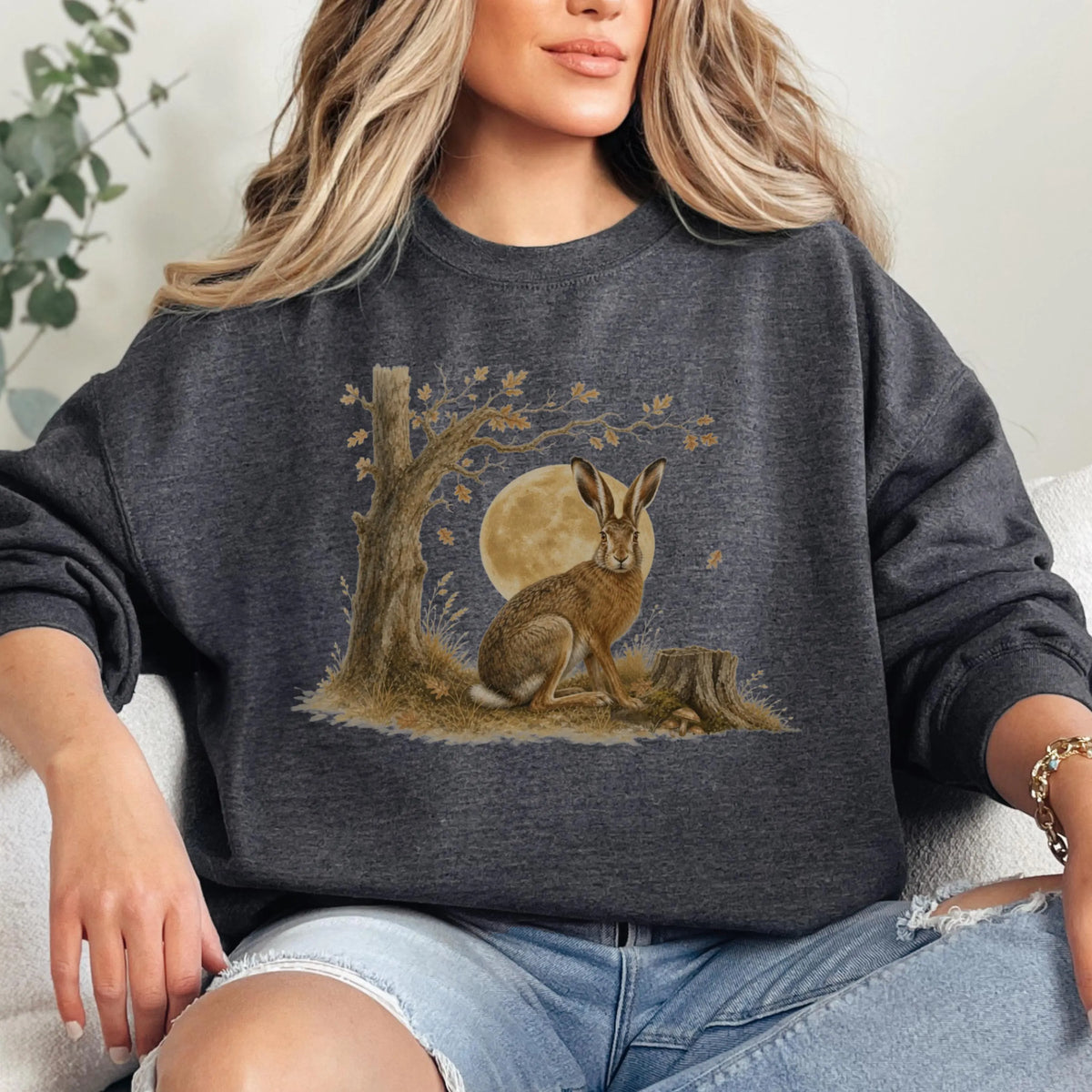 Cottagecore Rabbit Crewneck