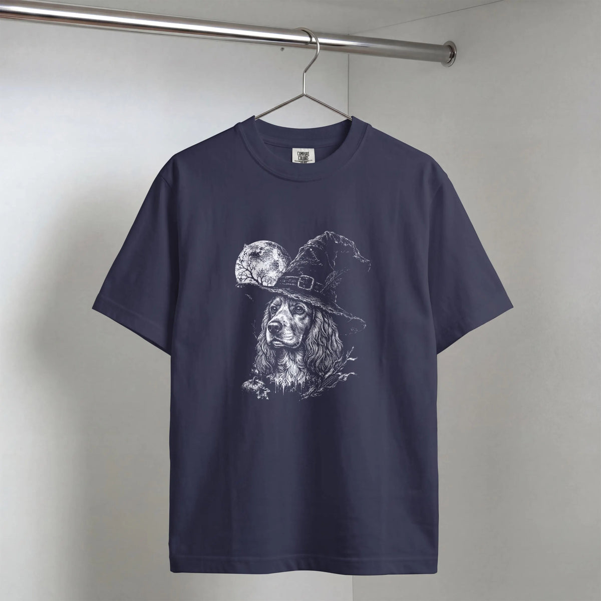 Cocker Spaniel Witch Hat Shirt