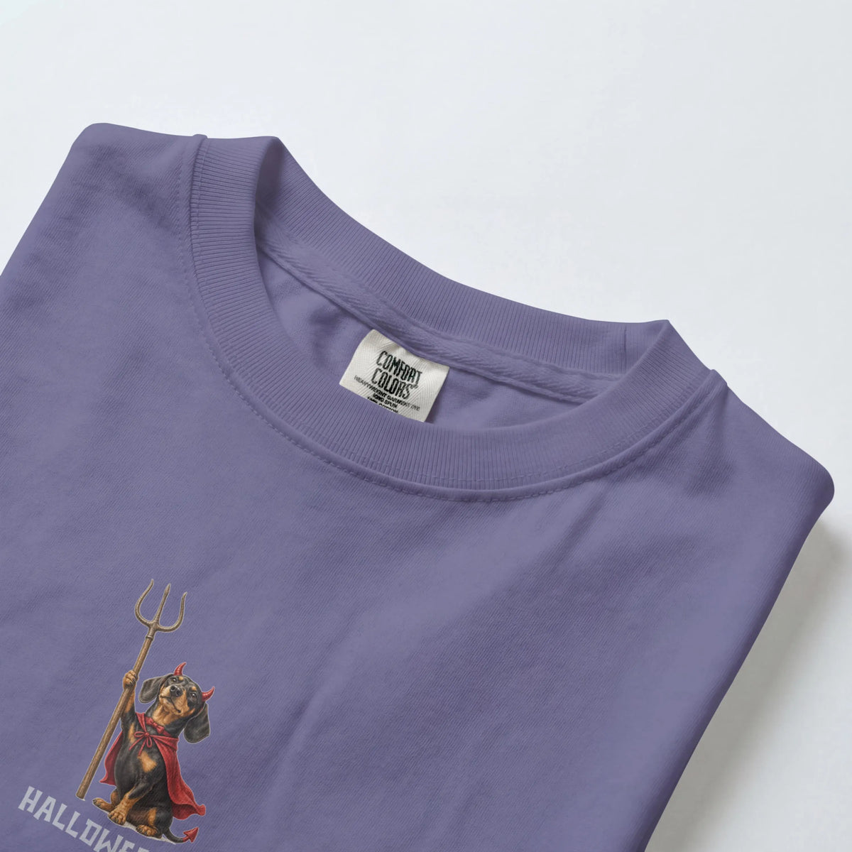 Devil Dachshund Halloween Shirt