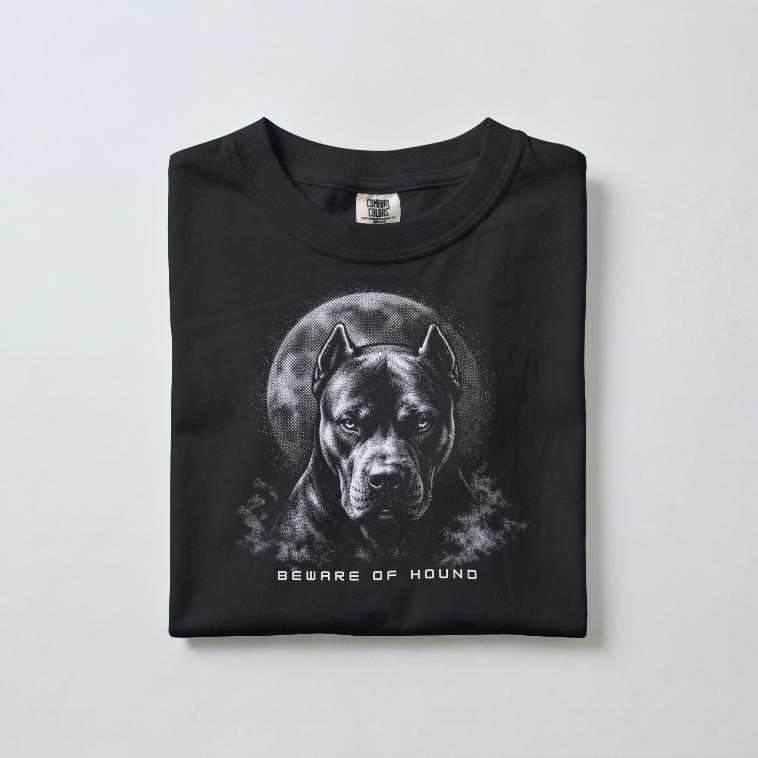 Hellhound Pitbull Halloween Shirt