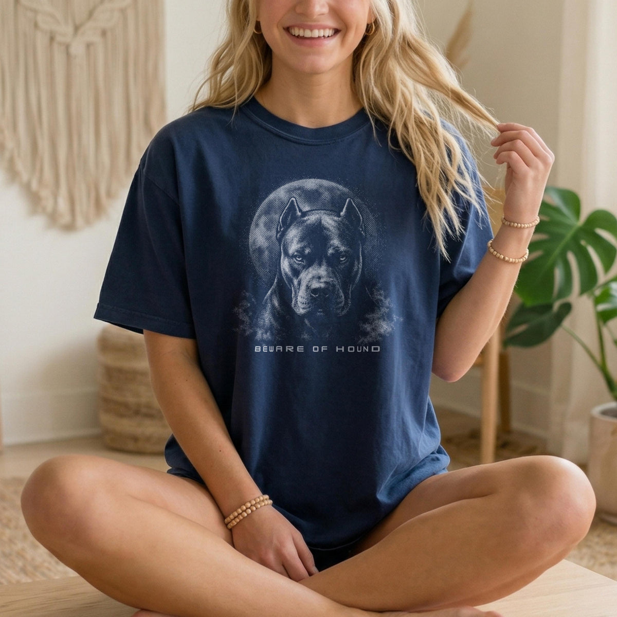 Hellhound Pitbull Halloween Shirt
