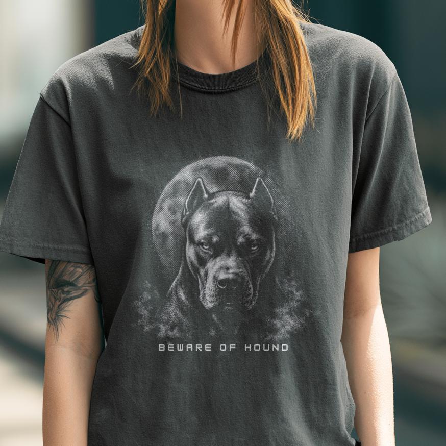 Hellhound Pitbull Halloween Shirt